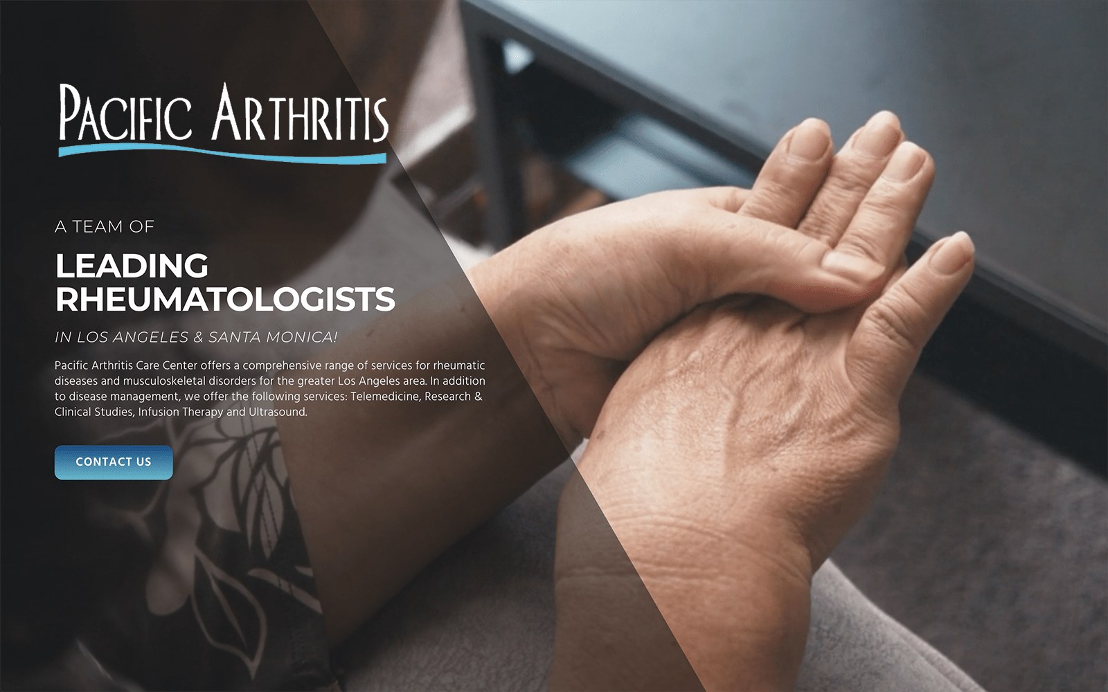 Woman Hands with Arthritis