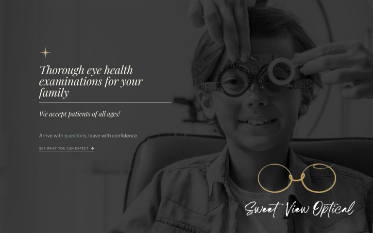 Dark tone photo of boy with optical frame