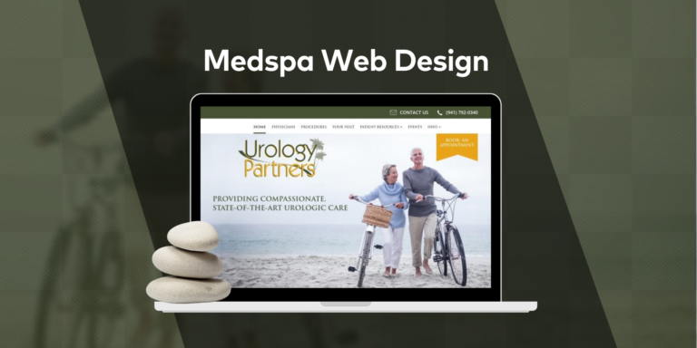 Medspa web design ad
