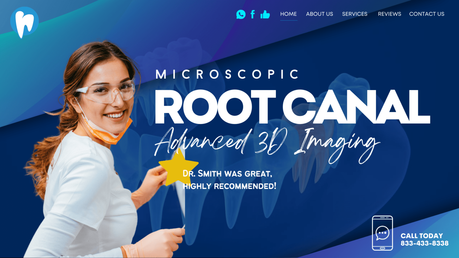 Video Thumbnail For Blue Root Canal Site