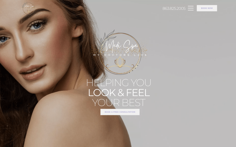 Pretty Woman on a Bare Website