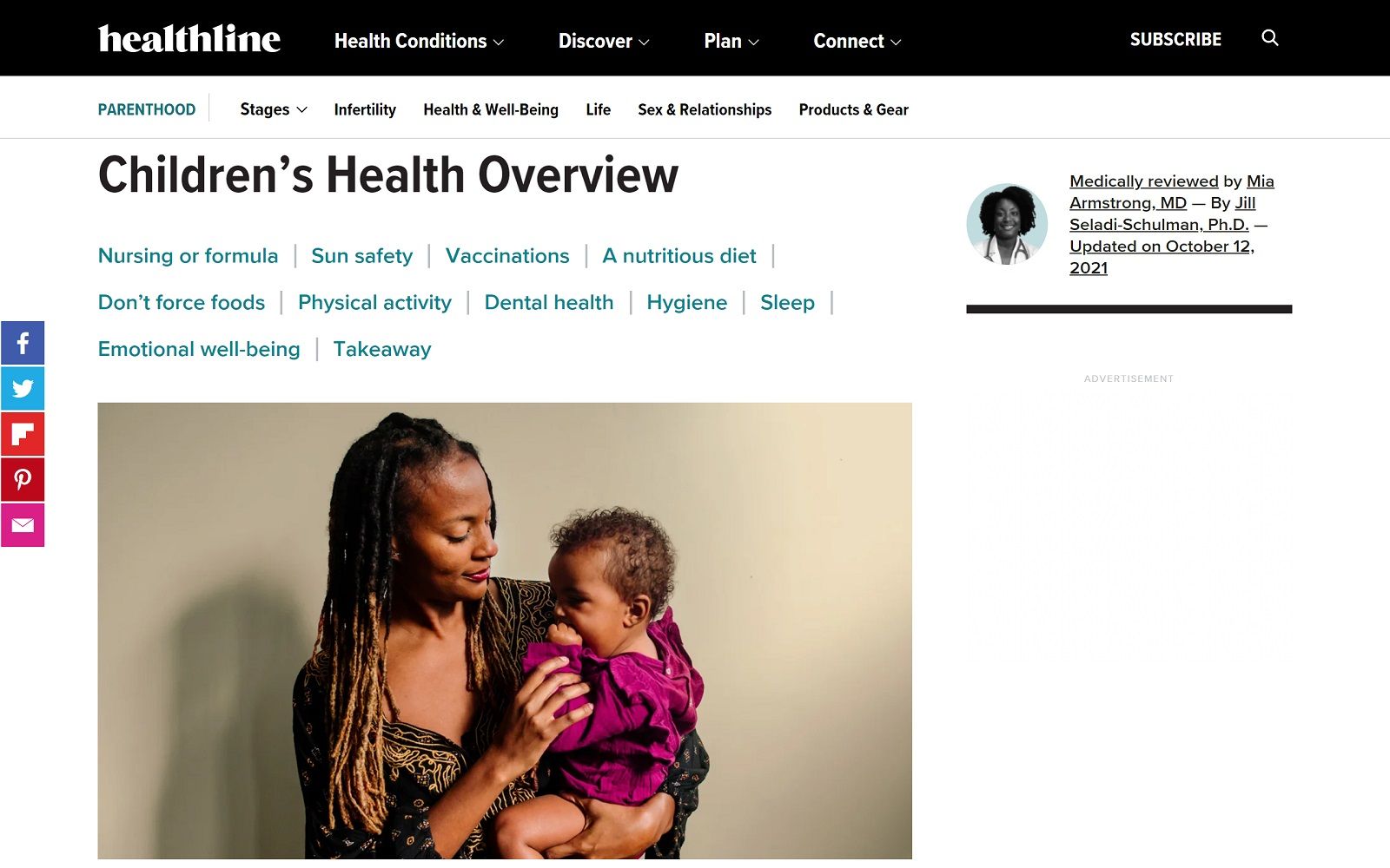 Healthline.com_Health_Childrens-Health Screenshot