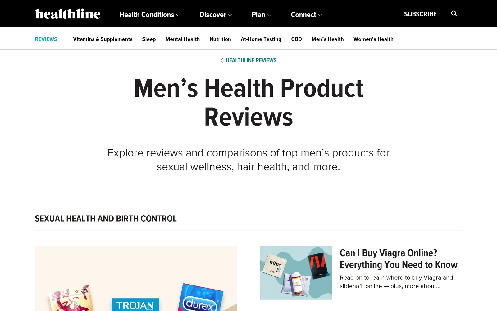 Healthline.com_Reviews_Mens-Health Screenshot