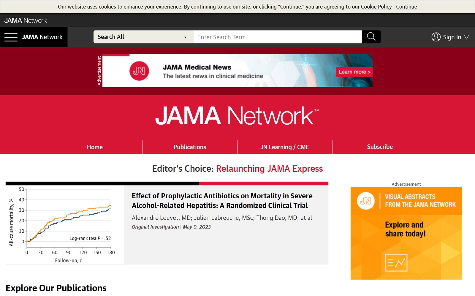 Jamanetwork.com Screenshot