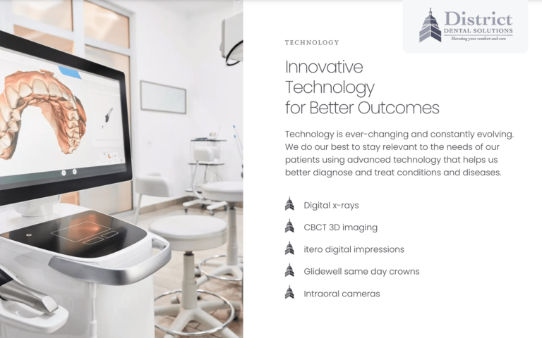 Dental Website from Washington DC