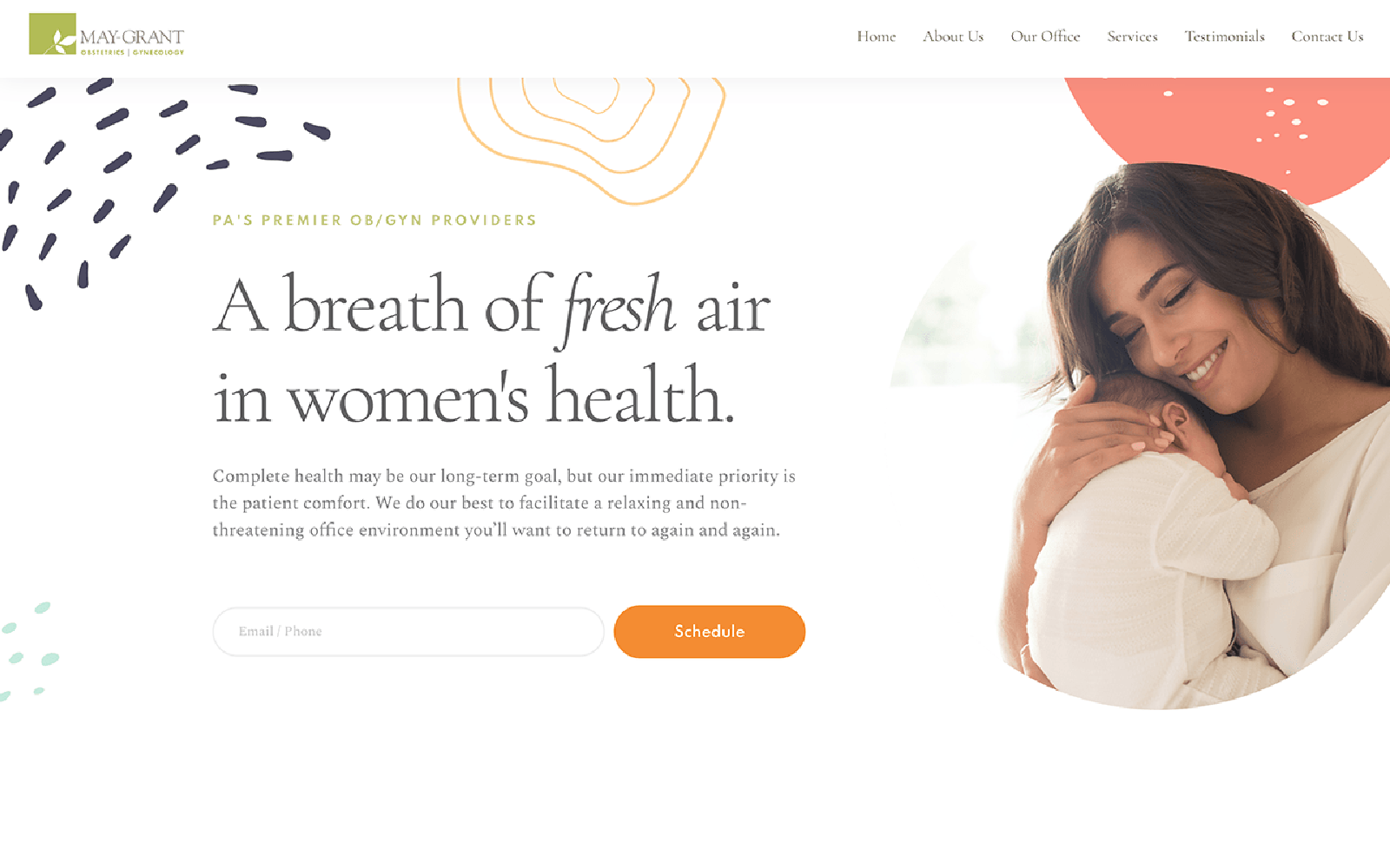 Women's Website Example
