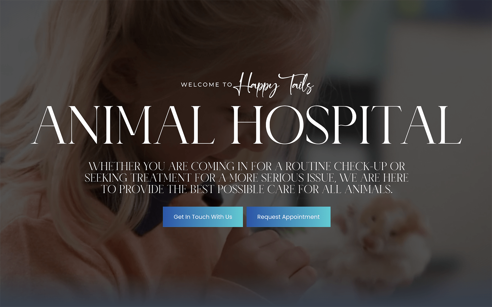 Animal Hospital Website