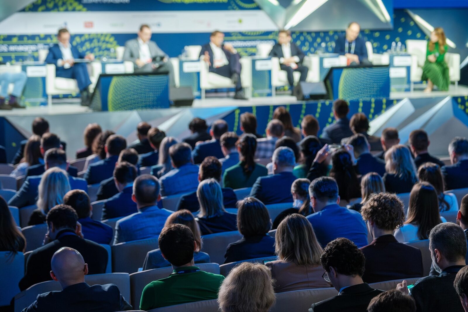 Conference With Crowd