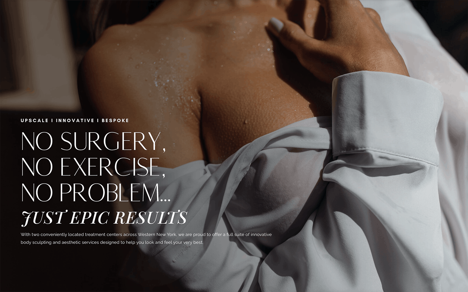 DiMarco Body Sculpting website design by O360