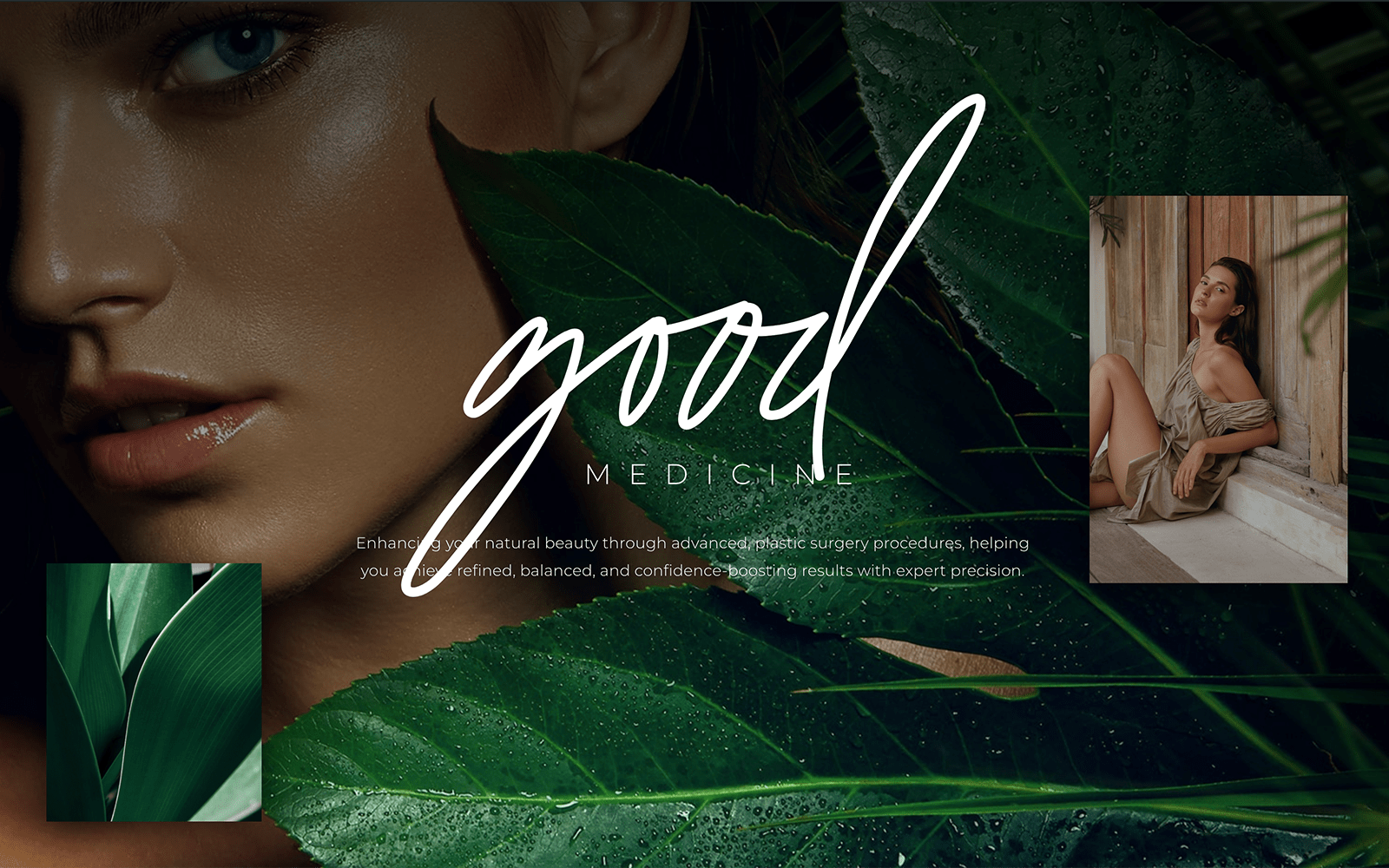 Custom medical website design for Good Medicine by O360